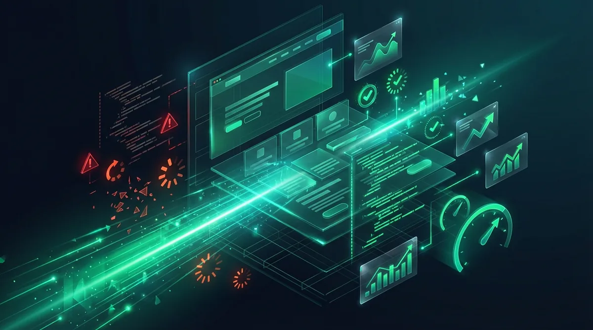 Infographic για digital marketing - οπτικοποίηση εννοιών website audit, technical SEO, CRO checklist