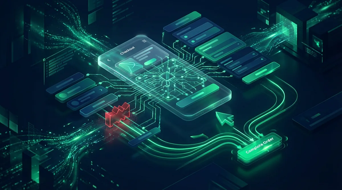 Infographic για digital marketing - οπτικοποίηση εννοιών how to use AI for conversion rate optimization, AI-driven conversion optimization, AI conversion prediction